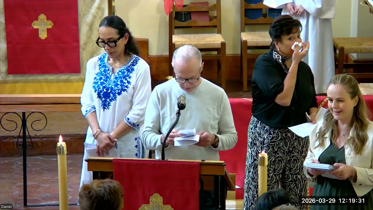 Domingo de Palmas, Marzo 29, 2026 Live Feed