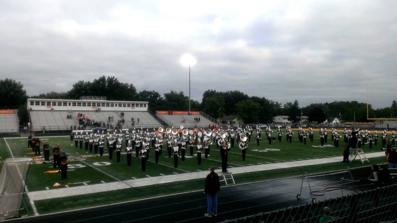North Canton Hoover Marching Band, Hey Song (Pregame), Week3 2014 YouTube