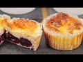 Dark Cherry Cheesecake Recipe in Spain’s Basque-style (Not-Burnt) | Cooking with Dog