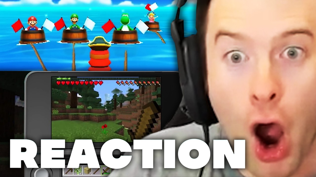 Domtendos Reaktion auf MINECRAFT 3DS und NDCube Mario Party!🤣 | Domtendo Clip