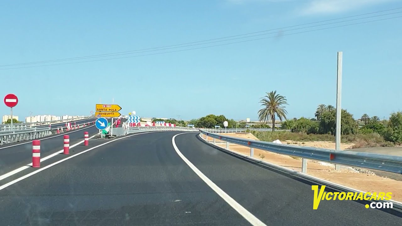 Returning your car hire at Alicante Airport Victoria Rent a Car new