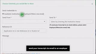 How to Share Transcripts Through Greenlight Locker