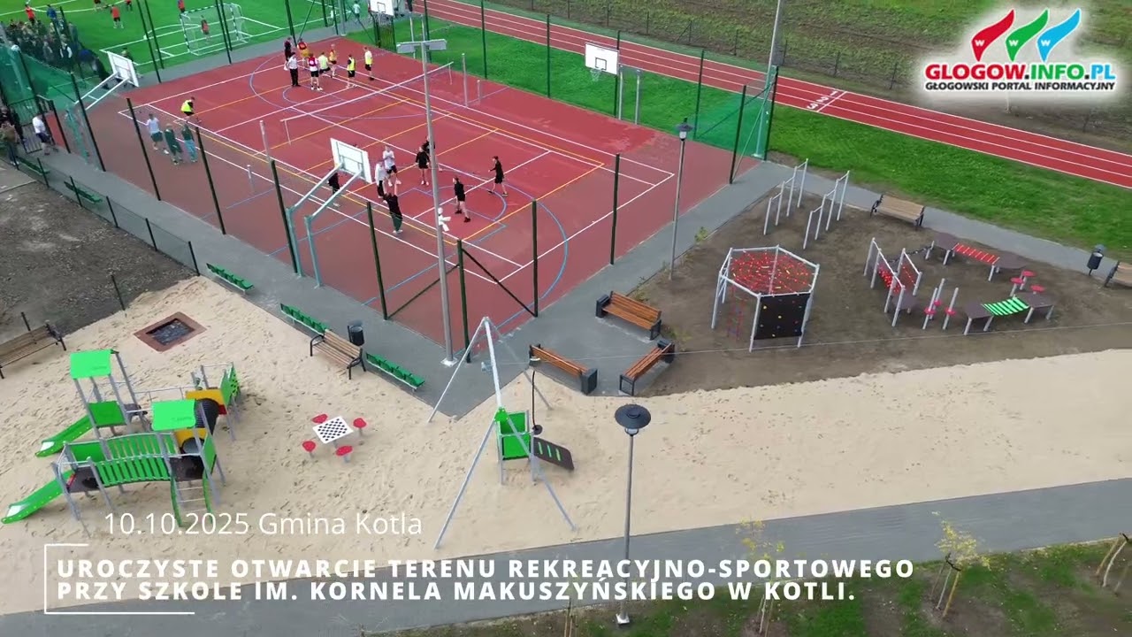 Nowe boiska w Kotli przy SP im. K.Makuszyńskiego