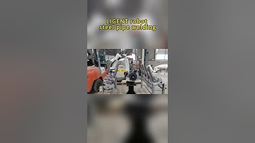 LIGENT robot steel pipe welding #robot #weldingrobot