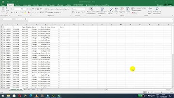 Import de coordonnées, de Excel vers Arcgis  / Add coordinate point From Excel data to Arcgis