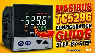 Masibus Digital 5396 PID Temperature Controller: Configuration Video on How to Choose Input Type
