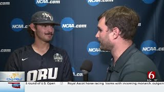 ORU Pitcher From Bartlesville Talks Exciting Win Against TCU