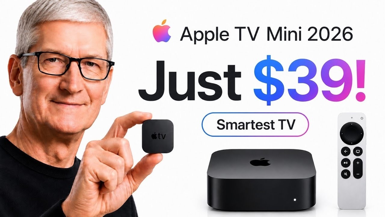 Apple TV Mini 2026: The Smartest TV for Just $39! (Don't Buy Roku