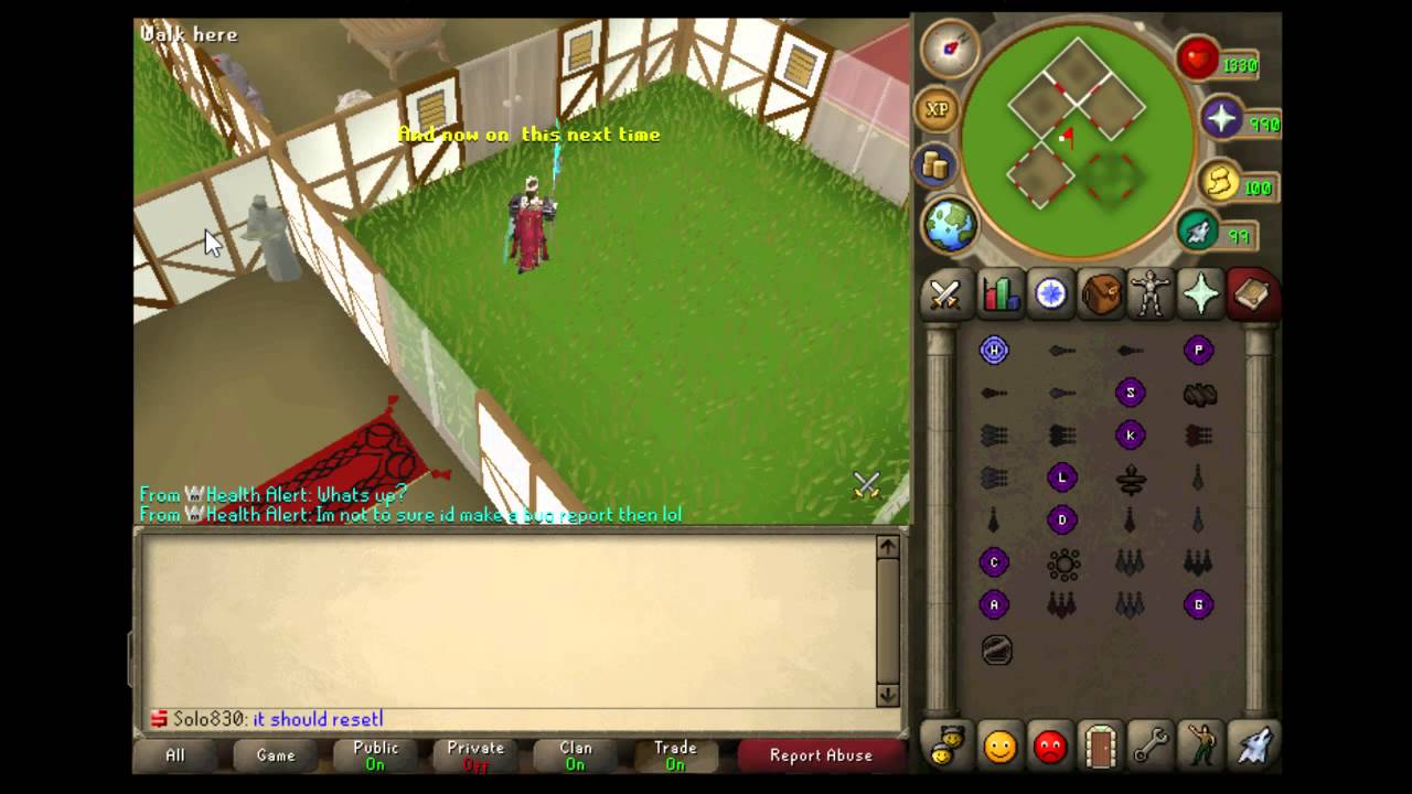 Ikov PoH Gitch with default garden starting tile