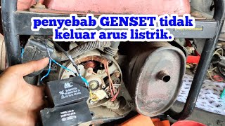Penyebab GENSET tidak keluar arus listrik