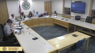 Planning Board - July 16, 2026