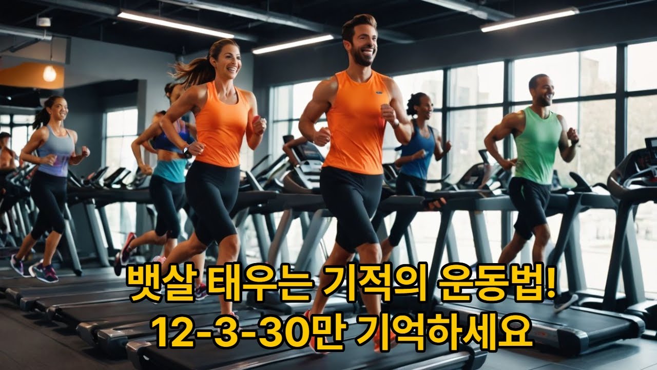 12-3-30 운동을 아시나요?