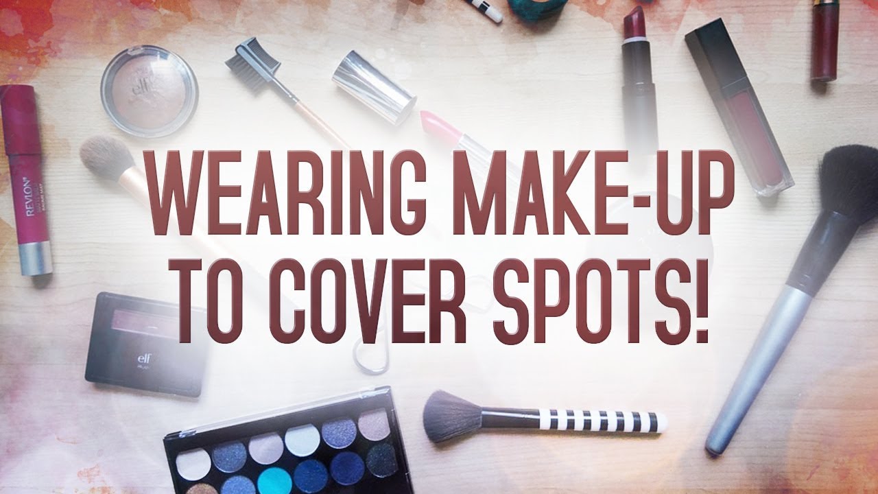 Wearing MakeUp To Cover Spots! YouTube