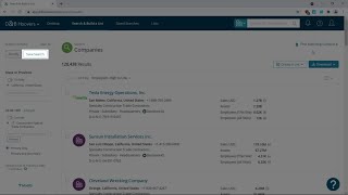 D&B Hoovers Tutorial screenshot 3
