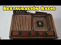 RESTAURACIÓN de RADIO Vintage Ondino R125