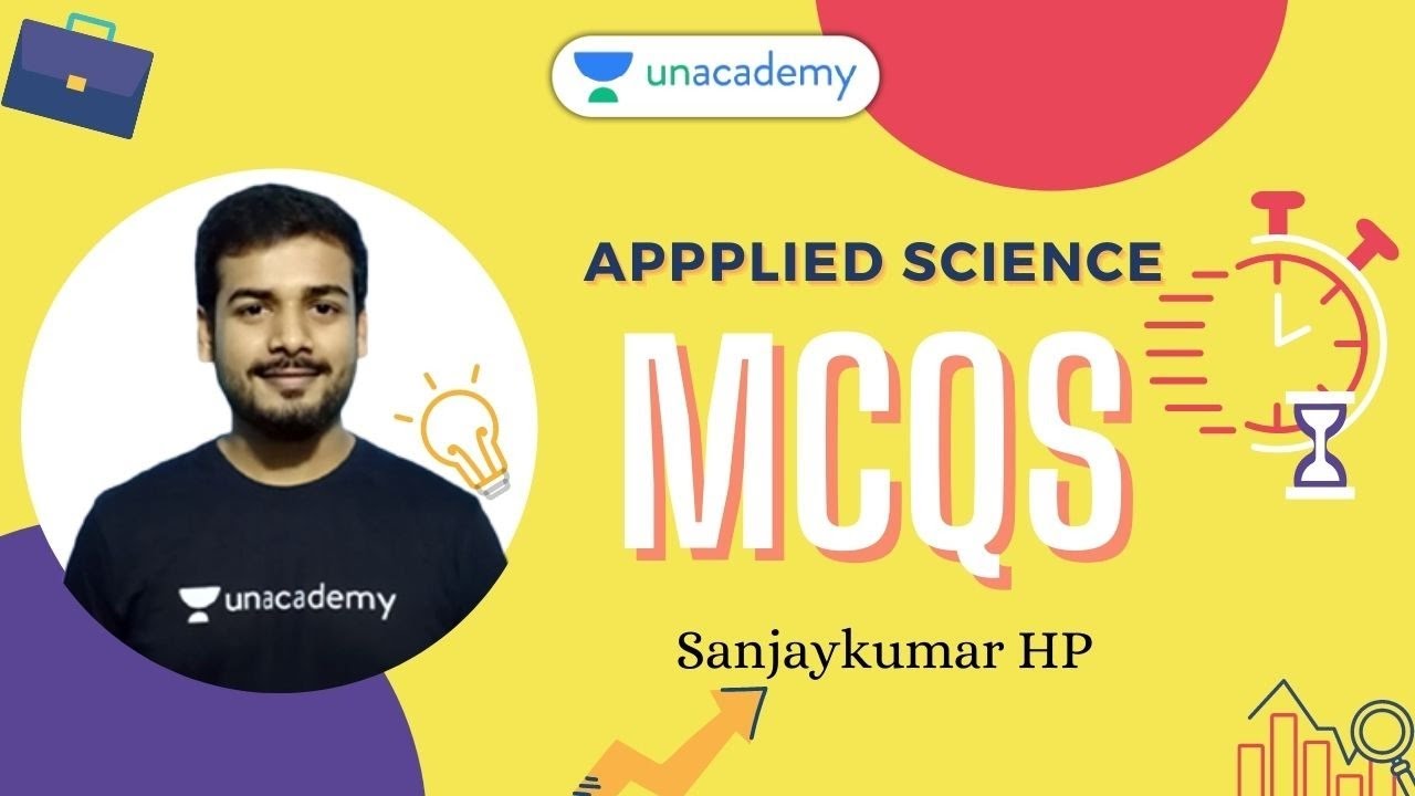 Applied Science Mcqs -8 | PSI/FDA/SDA/KAS | Sanjaykumar HP