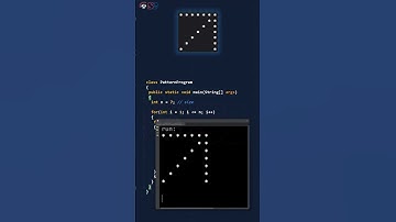 Pattern program in Java - Arrow pattern in less than 60 seconds #shorts #patternshorts