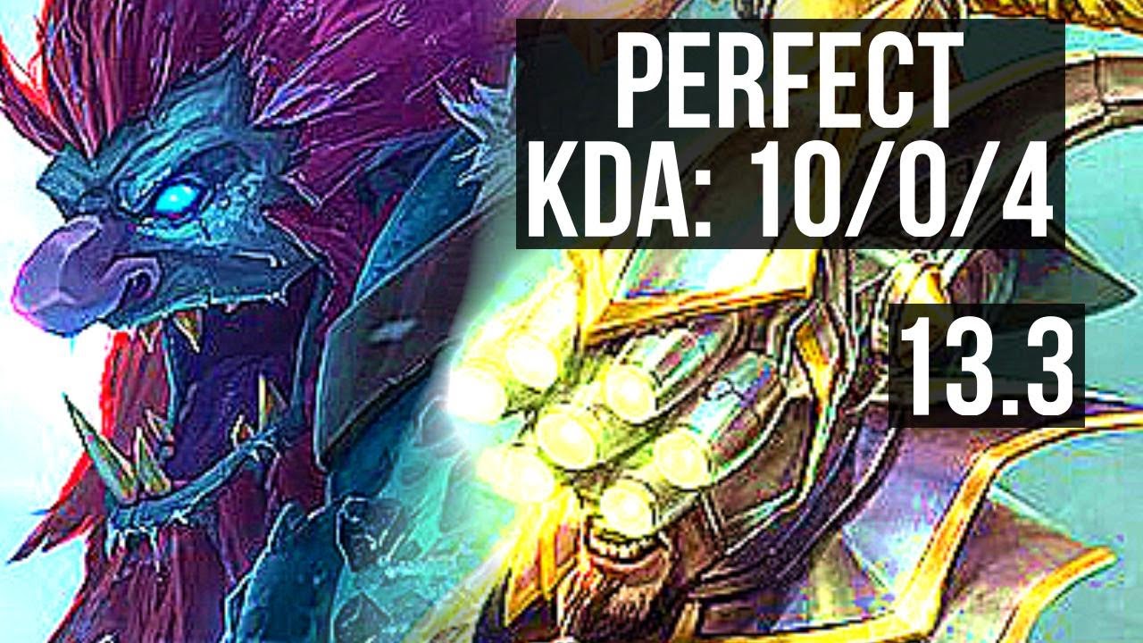 TRUNDLE vs MASTER YI (JNG) 10/0/4, Legendary EUW Diamond 13.3