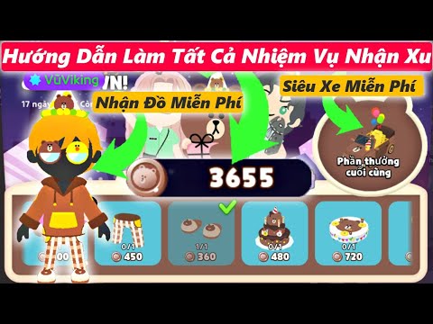 HƯỚNG DẪN LÀM TẤT CẢ NHIỆM VỤ NHẬN NHIỀU "XU GẤU NÂU" PLAY TOGETHER HƯỚNG DẪN LÀM TẤT CẢ NHIỆM VỤ NHẬN NHIỀU "XU GẤU NÂU" PLAY TOGETHER