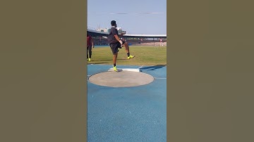 standing shotput throw with reverse#motivationalvideo #ytshorts #shorts