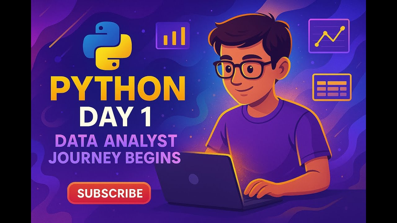 data analyst python day 1 - YouTube