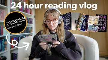How much can I read in 24 hours? 📖🎧 24 hour reading challenge