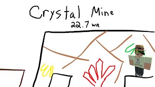 Fwr Roblox Speed Race - Crystal Mine 22.7