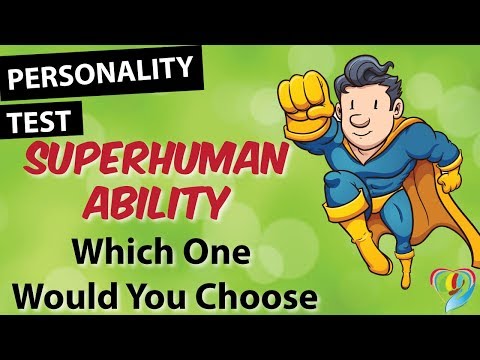 Personality Test Psychology |Superhuman Ability Personality Test Hindi | Psychology Personality Test