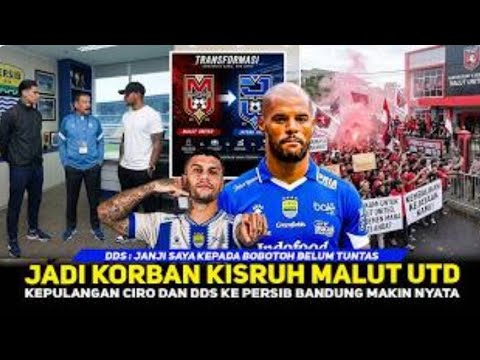 INGIN PENSIUN DI PERSIB❗️EFEK STATUS TAK JELAS MALUT UNITED, CIRO DDS INGIN PULANG KE BANDUNG