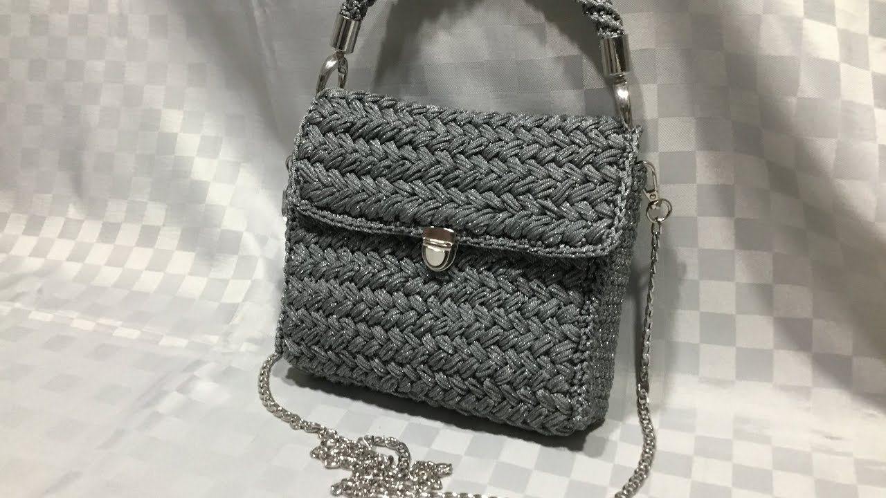 POCHETTE PUNTO PUFF👛Tiziana Volpe Crochet 👛 - YouTube