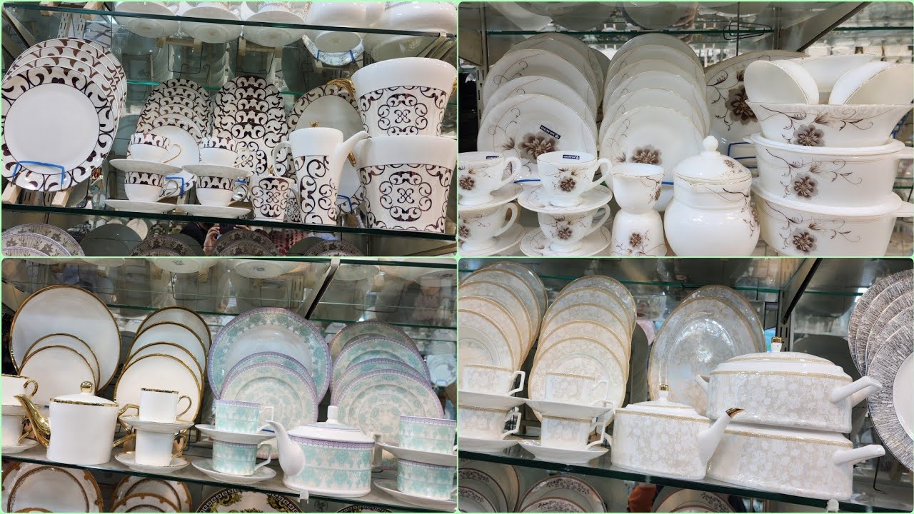 Gujranwala Crockery Dinner Set Manufacturer/Imported Glassware Crockery Wholesaler/BoneChinaCrockery