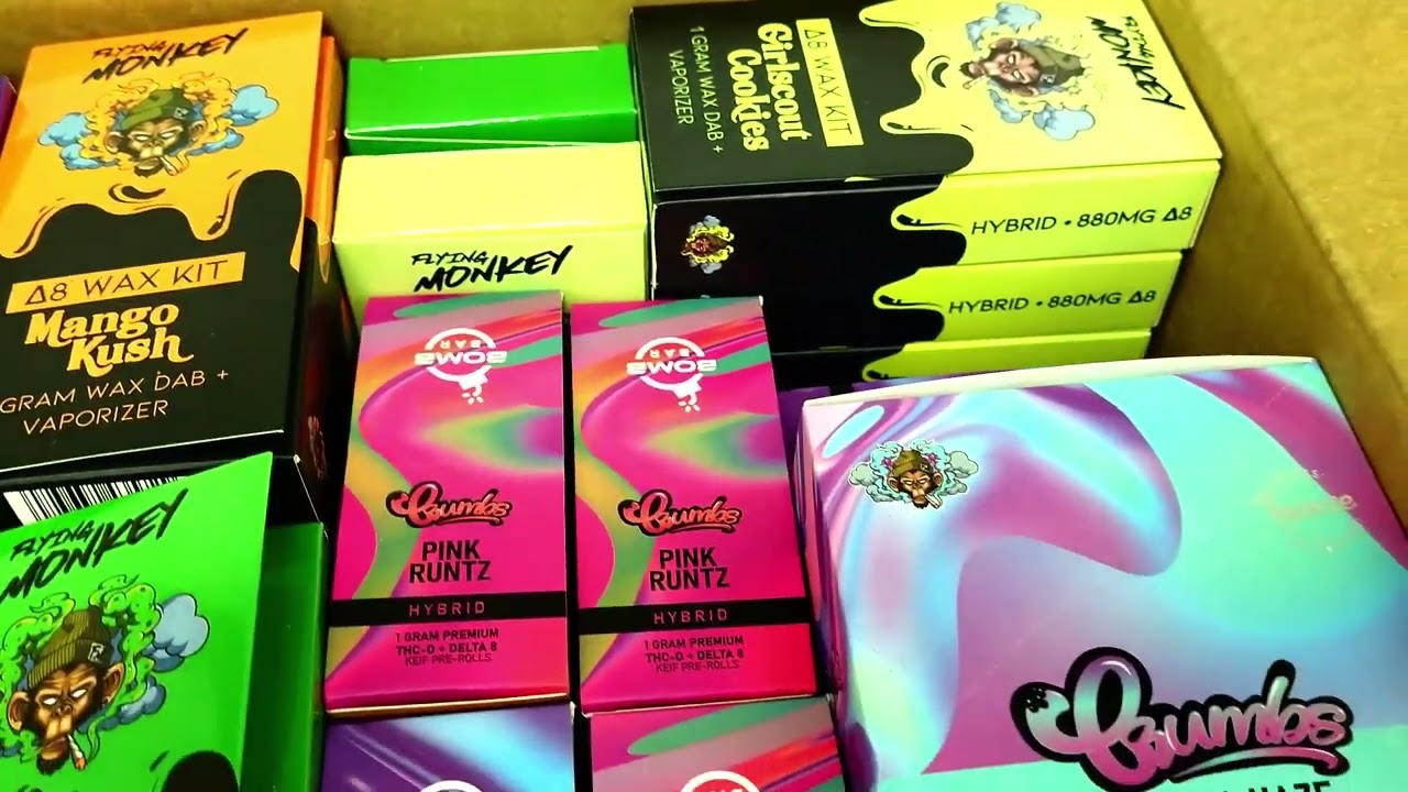 Flying Monkey + Crumbs Vapes and Disposables  (Delta-8,Delta-9,HHC)