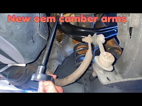 Honda Civic Si Camber Arm Replacement DIY (2006 2011 Si)