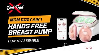 Momcozy Air 1 Hands Free Pump - How To Put Together