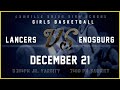 Lamoille vs enosburg  jvv high school girls basketball 122123