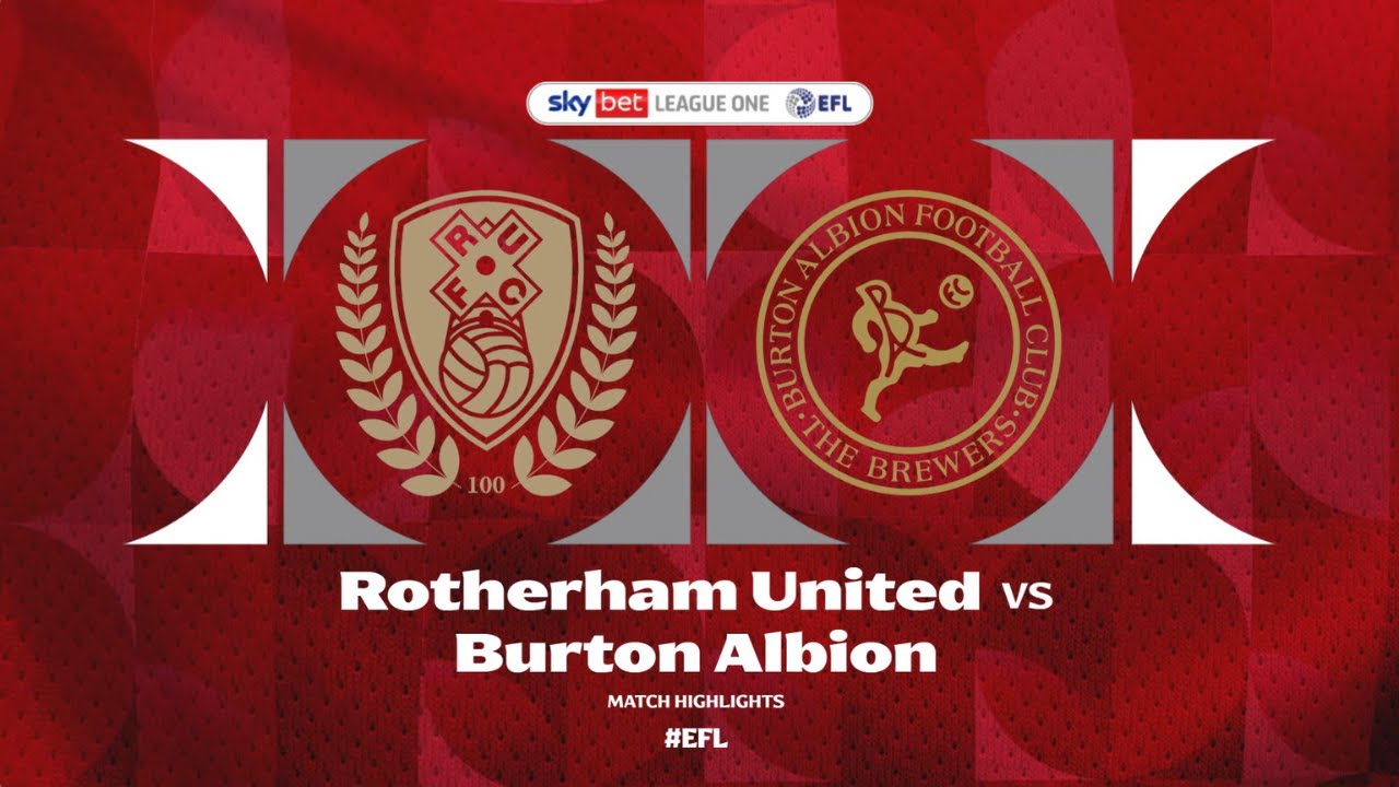 Match Highlights | Rotherham United 2-2 Burton Albion - 4 November 2025