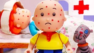 Caillou En Español Caillou Y La Familia Enferma Dibujos Infantiles Capitulos Completos