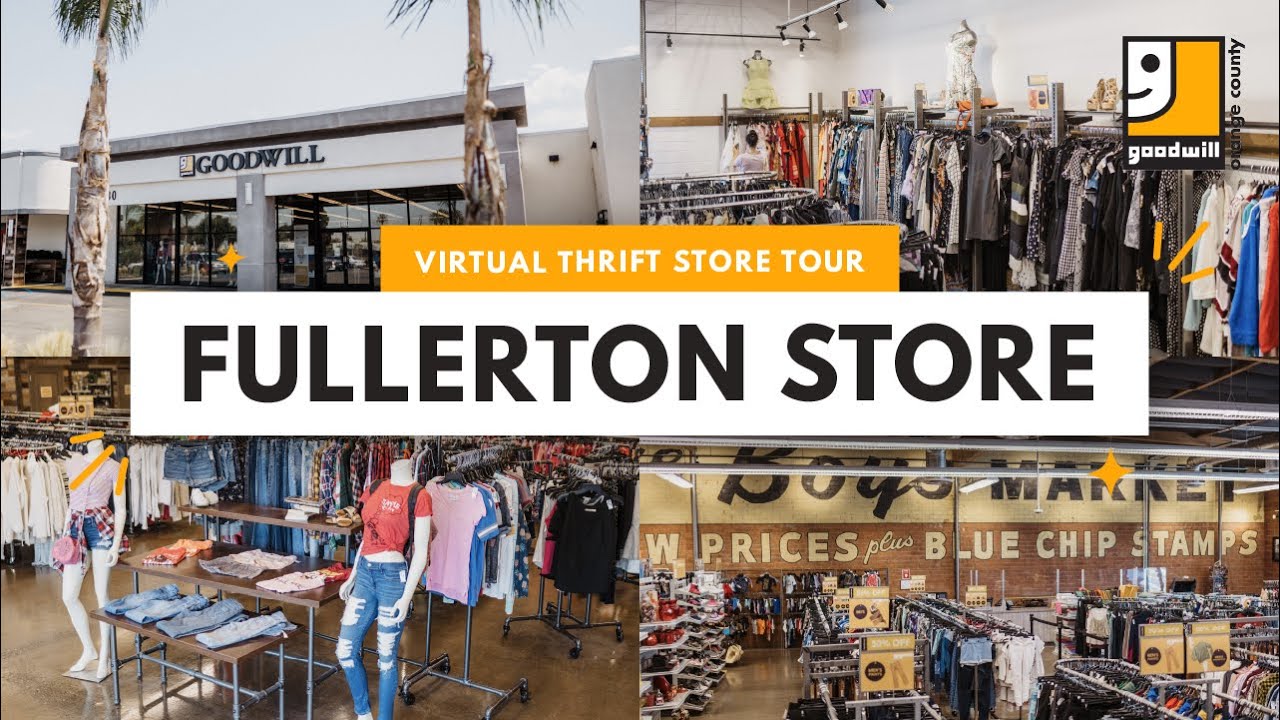 Fullerton Store Tour VIRTUAL THRIFT STORE TOUR YouTube