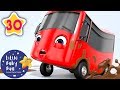 My Little Red Bus - Stuck In The Mud | + Nursery Rhymes & Kids Songs | Baby Songs | Little Baby Bum