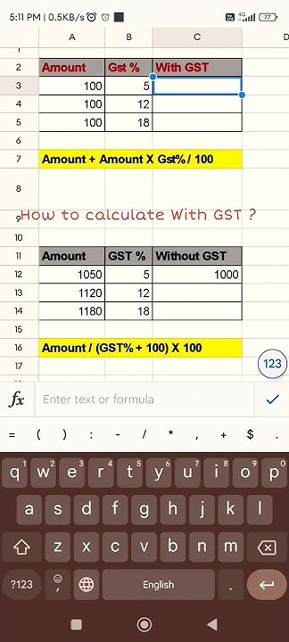 how-to-calculate-with-without-gst-gst-calculation-gst-malayalam