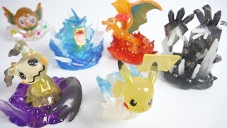 Pokemon 必殺!キメワザポケモーション 全６種 開封 HISSATSU!KIMEWAZA POKEMOTION Figure 食玩 candy toys