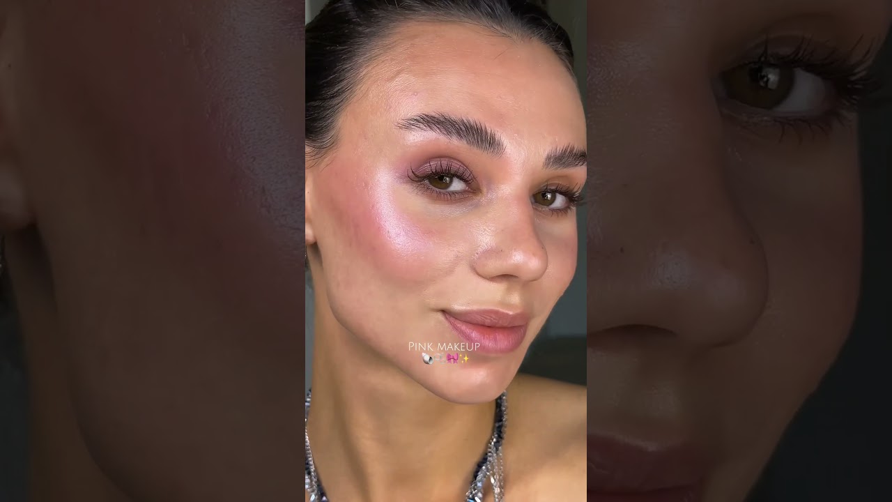 I put together my favorite pink makeup combo💕 🍭