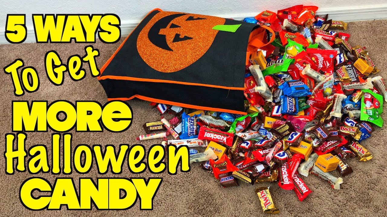 5 Ways To Get More Halloween Candy - PART 3 ( Must Try) Trick Or Treat ...