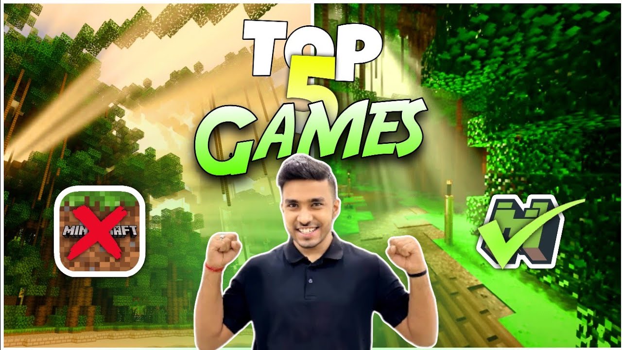 5 Android Games Like Minecraft You Won't Believe Exist