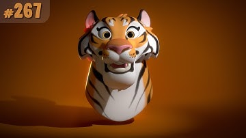 3D Tiger Tutorial Part 2 | 4K Nomad Sculpt