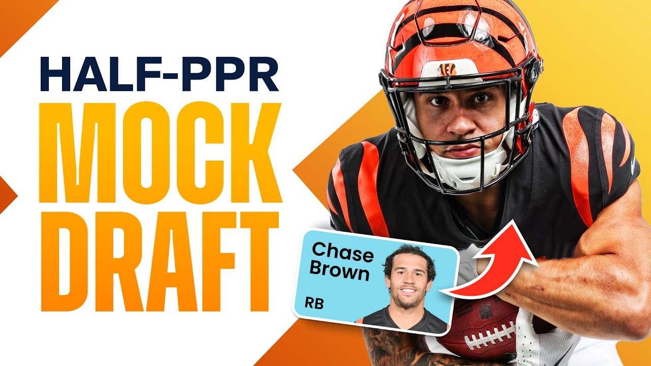Fantasy Football MOCK DRAFT | Expert Strategy, Picks & Round-by-Round Half-PPR League Advice (2025)