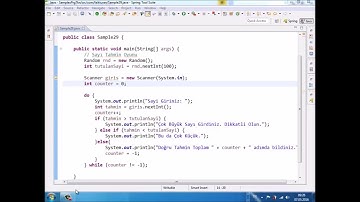 C#-Java-026-Genel Algoritmalar - Örnek-5
