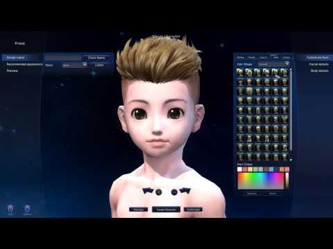 Aion 5.0 Korean Style Male Character Creation Elyos
