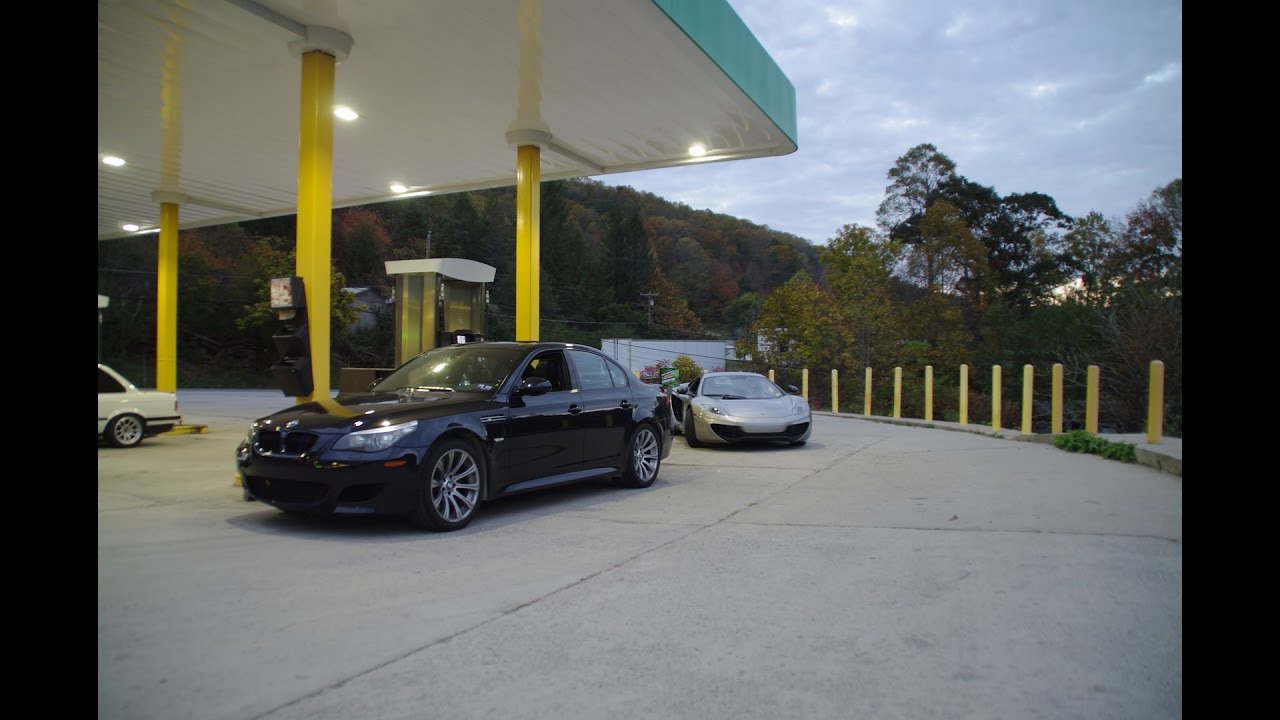 E60 M5 on the backroads of WV - rear bumper mic