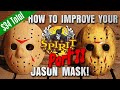 How to Improve Your Spirit Halloween Jason Mask: Part II - $34 Friday the 13th DIY